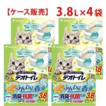 デオトイレ ナチュラルグリーンの香り 3.8L×4袋